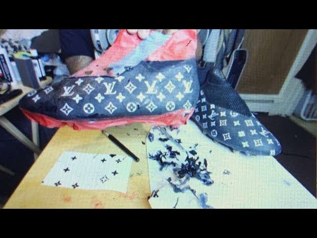 8045) HOW TO: CUSTOM CLEATS, LV SUPREME BAPE, THE ULTIMATE PREP GUIDE 
