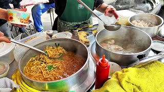 台中限定老味道！飄香一甲子-水湳大麵羹/Taichung Unique Thick Noodles Soup-台中美食-台灣街頭美食