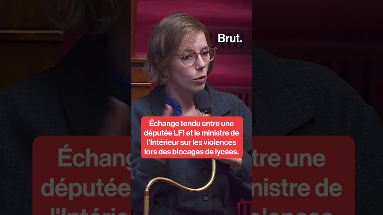 Échange tendu entre une députée LFI et le ministre de l'Intérieur sur les violences