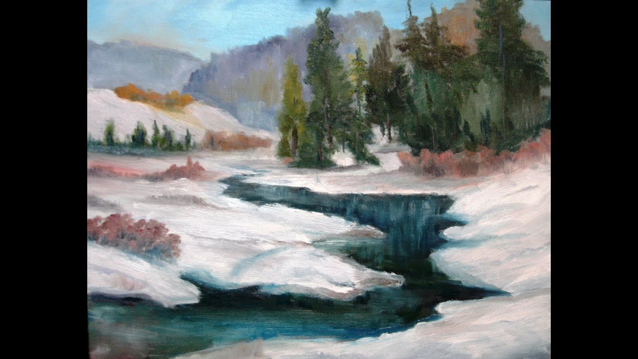 January 16, 2013 Oil Painting Full Version for Class YouTube