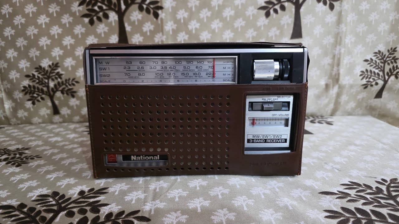 National 3 band Radio# model R-312!! Made in Japan