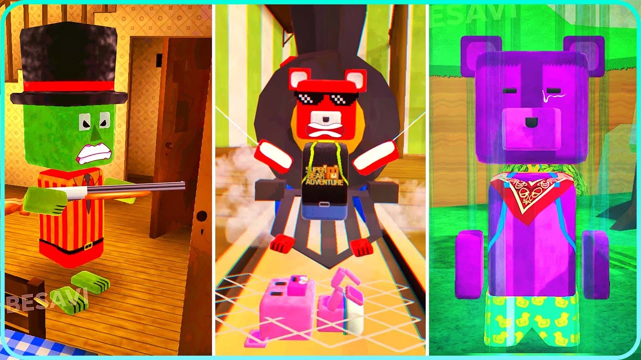 The Saddest Besavi Stories Super Bear Adventure Gameplay Walkthrough