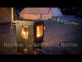불을 보기전까지는 가격에 흔들리는 겨울 캠핑의 꽃 화목 난로 / 노르디스크 토든 우드 버너 / nordisk torden wood burner / winter camping
