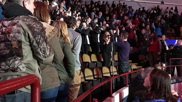 Julia Brooks Sings National Anthem