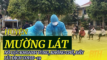 Huyện Mường Lát nỗ lực khoanh vùng, khống chế, đẩy lùi dịch COVID-19