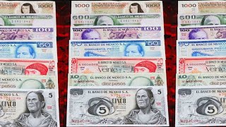 Méxican pesos From my collection || Bank notes ||
