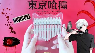 Tokyo Ghoul OP Unravel - TK | Kalimba Cover with Tabs ♡ chords