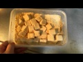 ギモーブ(きな粉とハチミツ)を一瞬揺らすだけの動画