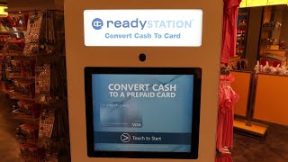 Using A ReadyStation Debit Card Vending Machine 2021