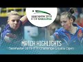 Дарья Чернова vs Adina Diaconu | Croatia Open 2019 (Group)