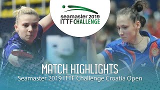 Дарья Чернова vs Adina Diaconu | Croatia Open 2019 (Group)