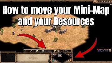 How to move your Mini-Map and Resources in AoE2 DE