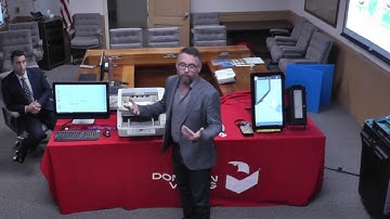 6/27/2018 Voting Machine Demo- Dominion Voting