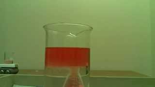 Time Lapse - Hot red water