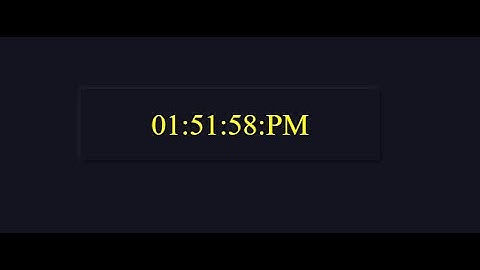 Digital Clock using Html,css, javascript | CSS Neumorphism Digital Clock ui design