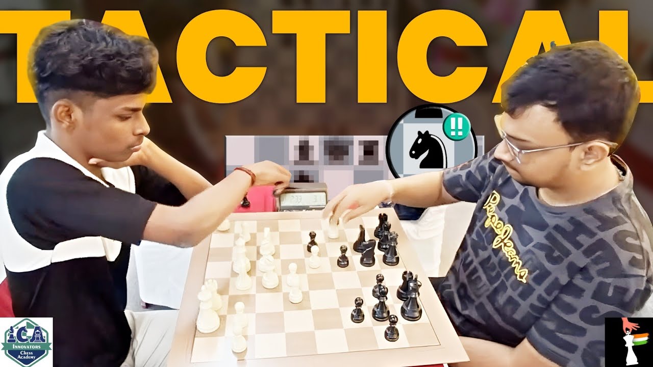 This Knight Captures a Pawn — But There’s a Twist | Navaratna Blitz FIDE Rating Chess Tournanament