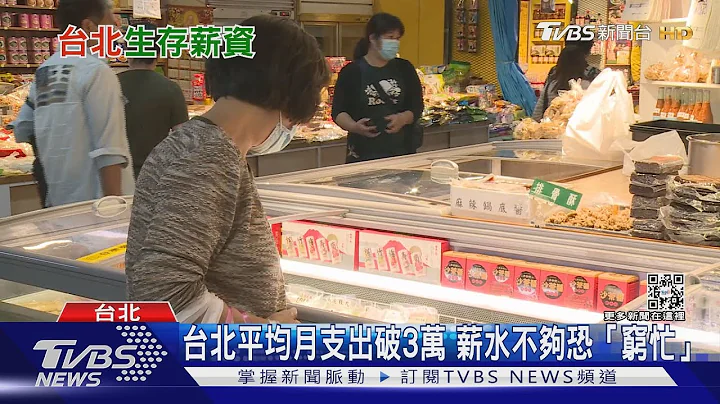 月薪沒4萬 別來台北生活?! 沒達這「最低生存線」 恐窮忙一場｜十點不一樣20220408 - 天天要聞