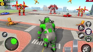 Bus Robot Transforming Game - Gorilla Robot Game devbuz Gameplay screenshot 3