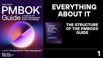 PMBOK 8th Ed - The structure of the PMBOK® Guide
