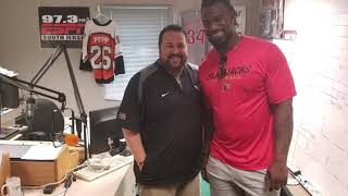 AC Blackjacks Defensive Lineman Antron Dillon joins Mike Gill in studio