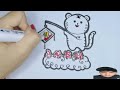 Amazing art drawings  childrens simple strokes tutorial happy new years simple strokes s