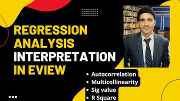 How to do Interpretation of OLS Regression Result in Eviews | OLS Regression Analysis Interpretation