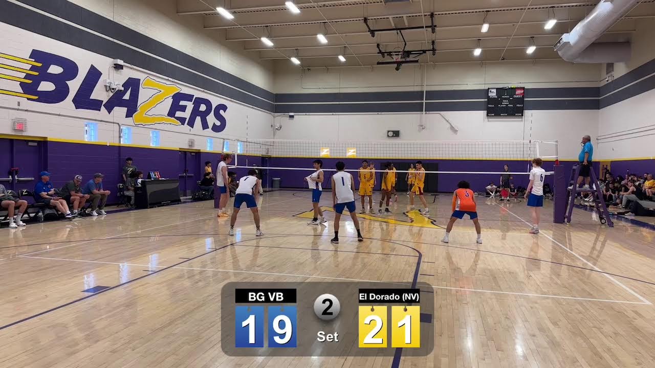 BGHS  Men’s VB Vs. El Dorado