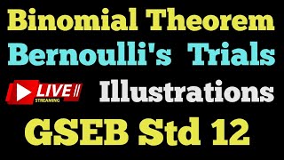 STD -12 Statistics [ Part 2 ] Binomial Distribution Illustrations 15  to 18  @StudyPointPro