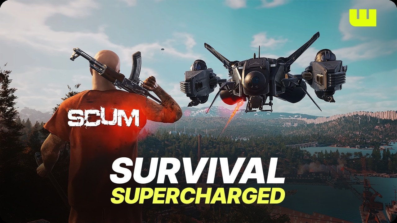 Трейнер SCUM + 20 модов (неограниченные боеприпасы, режим полёта, набор очков славы и ещё 17)