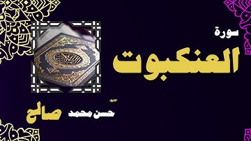 القران الكريم بصوت الشيخ حسن محمد صالح | سورة العنكبوت