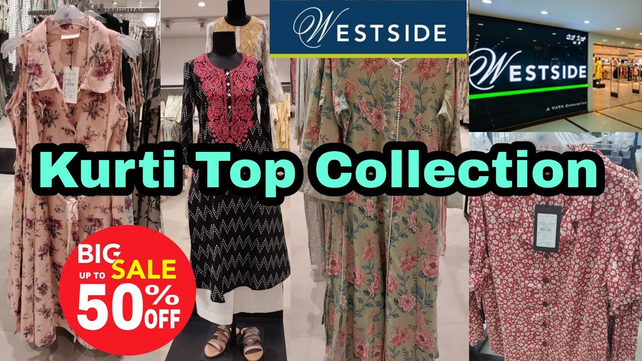 WESTSIDE #UTSA #Diza #KURTIS COLLECTION WHOLESALE AND RETAIL BOTH BOOKING  NO 9691755118 - YouTube