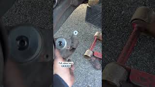 Electronic parking brake/brake pad replacement/no scan tool required😎 #automechanic #brakes