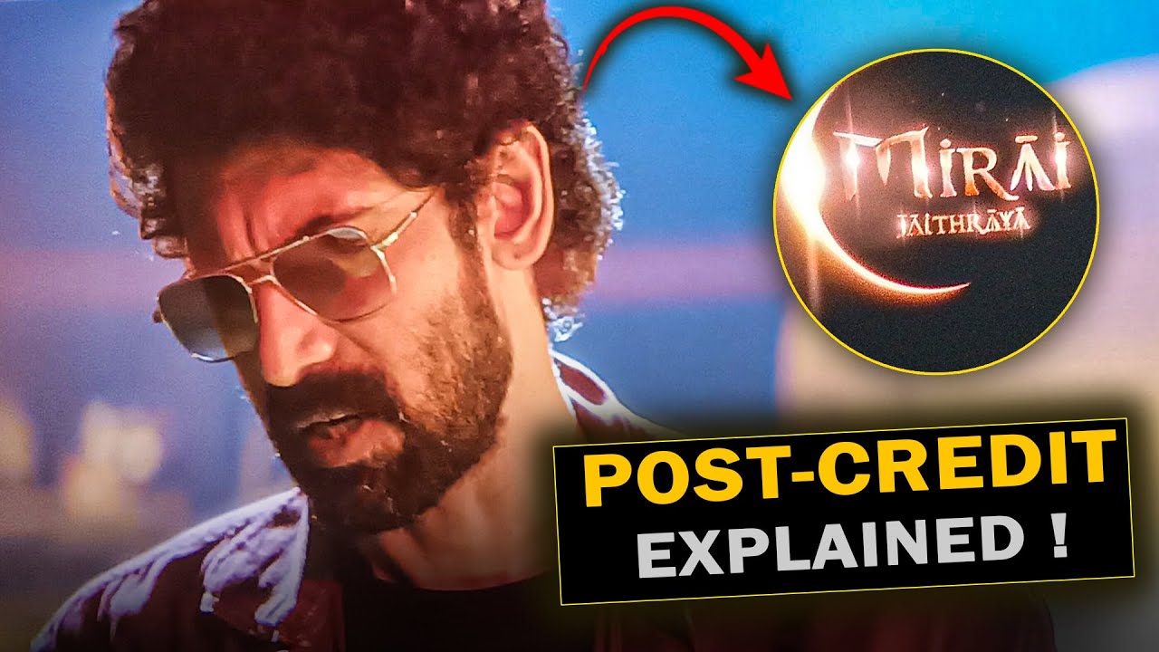 Mirai Post Credit Scene Explained! in Hindi | Mirai Ending Explained