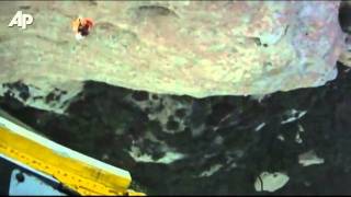 Raw Video: a Cliff Rescue From Close-up