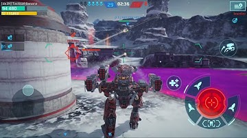 Lame hacker in War Robots skirmish.