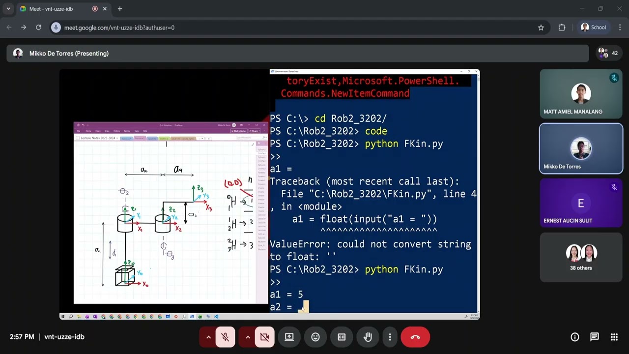 Robotics 2 - (2026-02-15)