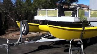 Hobie Cat 16 Electric Pontoon Fishing Boat