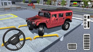 New Hummer SUV Parking Simulator 2026 - Tight Parking Car Driving School - Car Game Android Gameplay screenshot 5