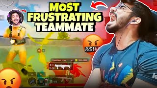 8 Minutes Of Snax Raging On Teammates🤬 *Funny BGMI Highlight*😂