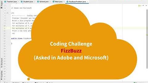 Java Coding Challenge - FizzBuzz | Asked in Adobe and Microsoft Interviews