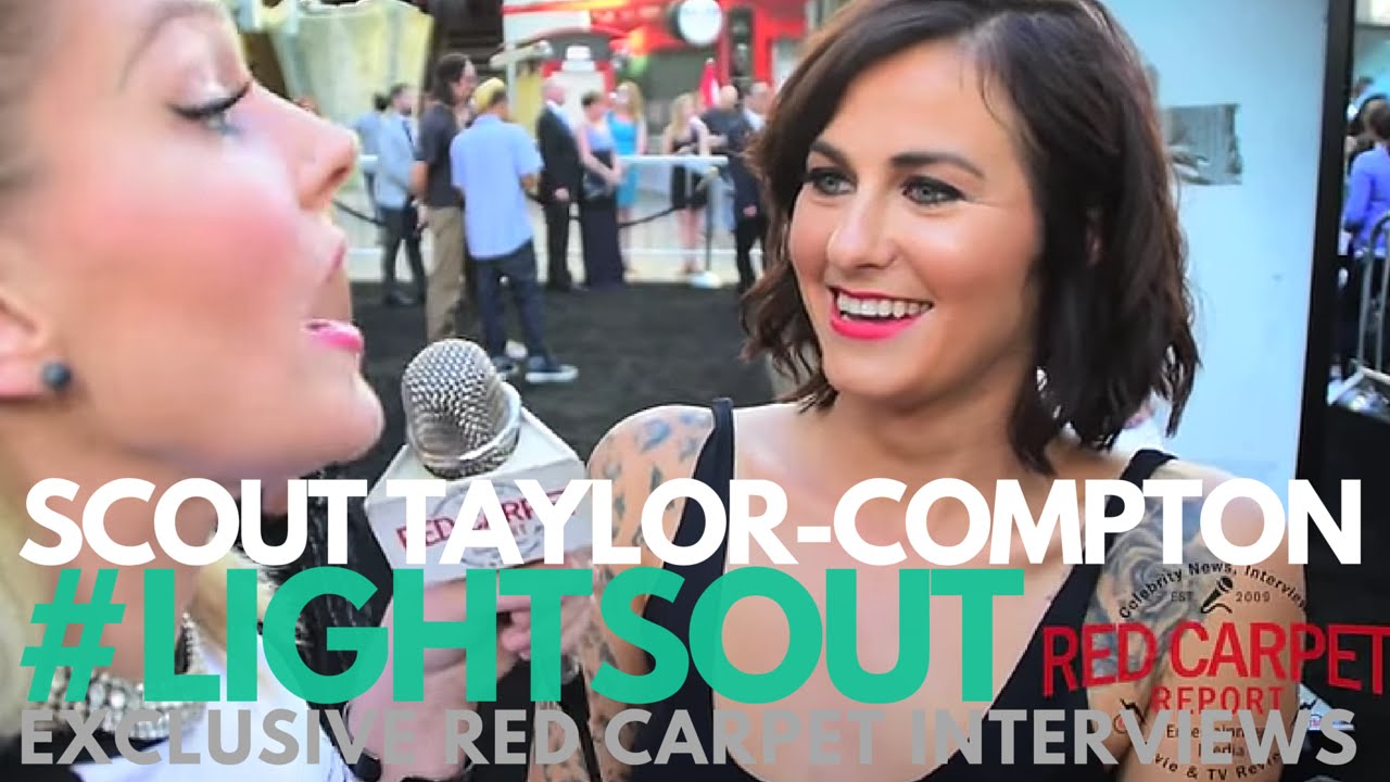 Scout Taylor-Compton at the "Lights Out" Premiere #‎LightsOut #