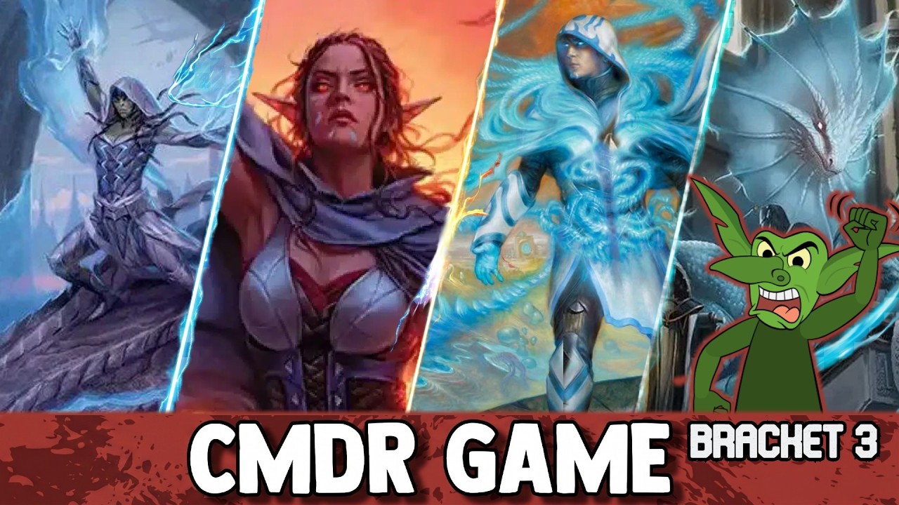 Vraska, Soul of Stone VS Nissa, Leyline Tamer VS Jace, Multiverse Architect VS Niv-Mizzet Gameplay thumbnail