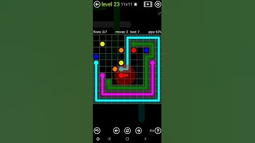 How To Solve Flow Free Extreme Pack Level 23 11x11 Harder Board Walk Through Solution Walkthrough