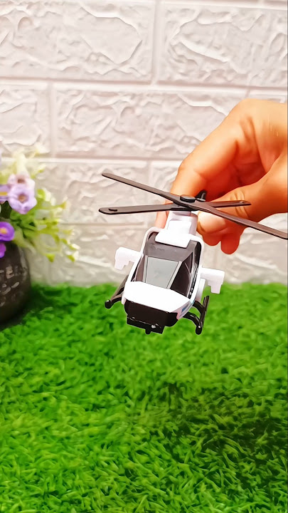review HELIKOPTER POLISI MAINAN | mobil mobilan patroli udara polisi | police helicopters mini