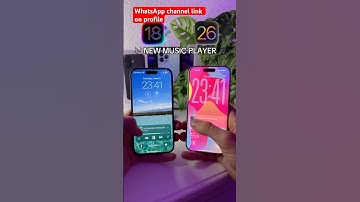 iOS 18 Vs iOS 26 Music App Comparison! #shorts #ios26 #iphone