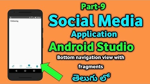 MyMemes-Social media application in android studio| Bottom navigation view with fragment transaction
