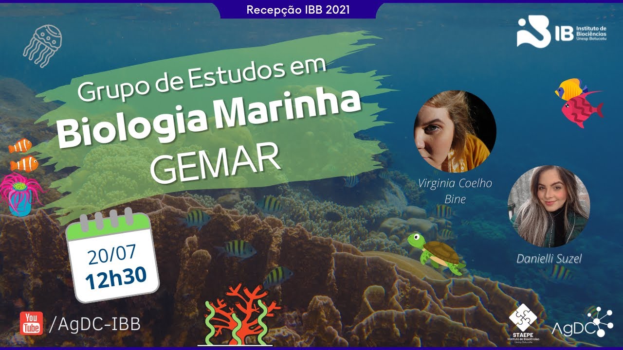 Grupo de Estudos em Biologia Marinha (GEMAR) - YouTube