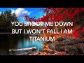 Titanium by Madilyn Bailey {Lyrics}
