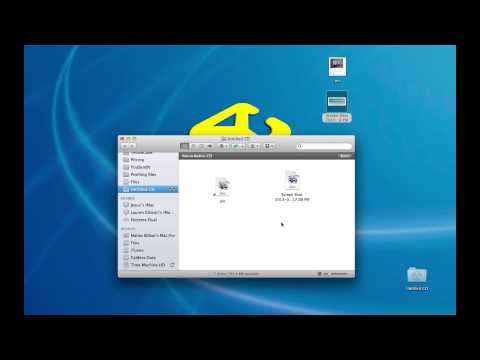 Mac OSX Basics: How to burn a CD or DVD
