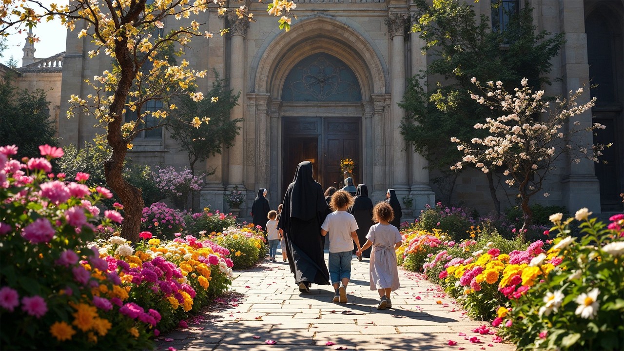 Monastery Night Prayers | Deep Sleep Catholic Music, Peaceful Chant & Heavenly Calm